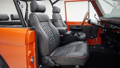 Black CFB diamond stitch interior