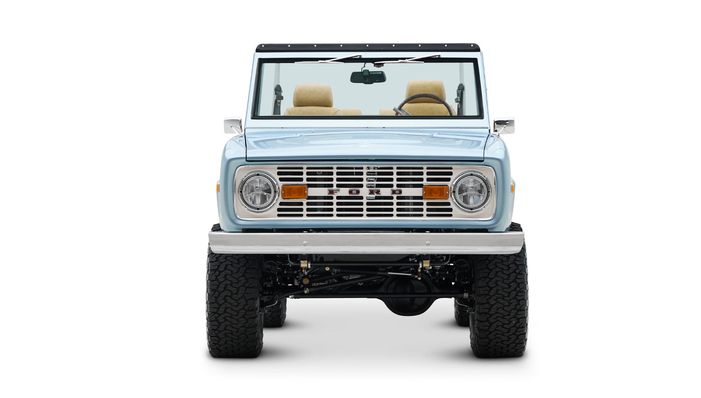 Classic Ford Bronco Ford Bronco 1966 Brittany Blue Coyote Series series
