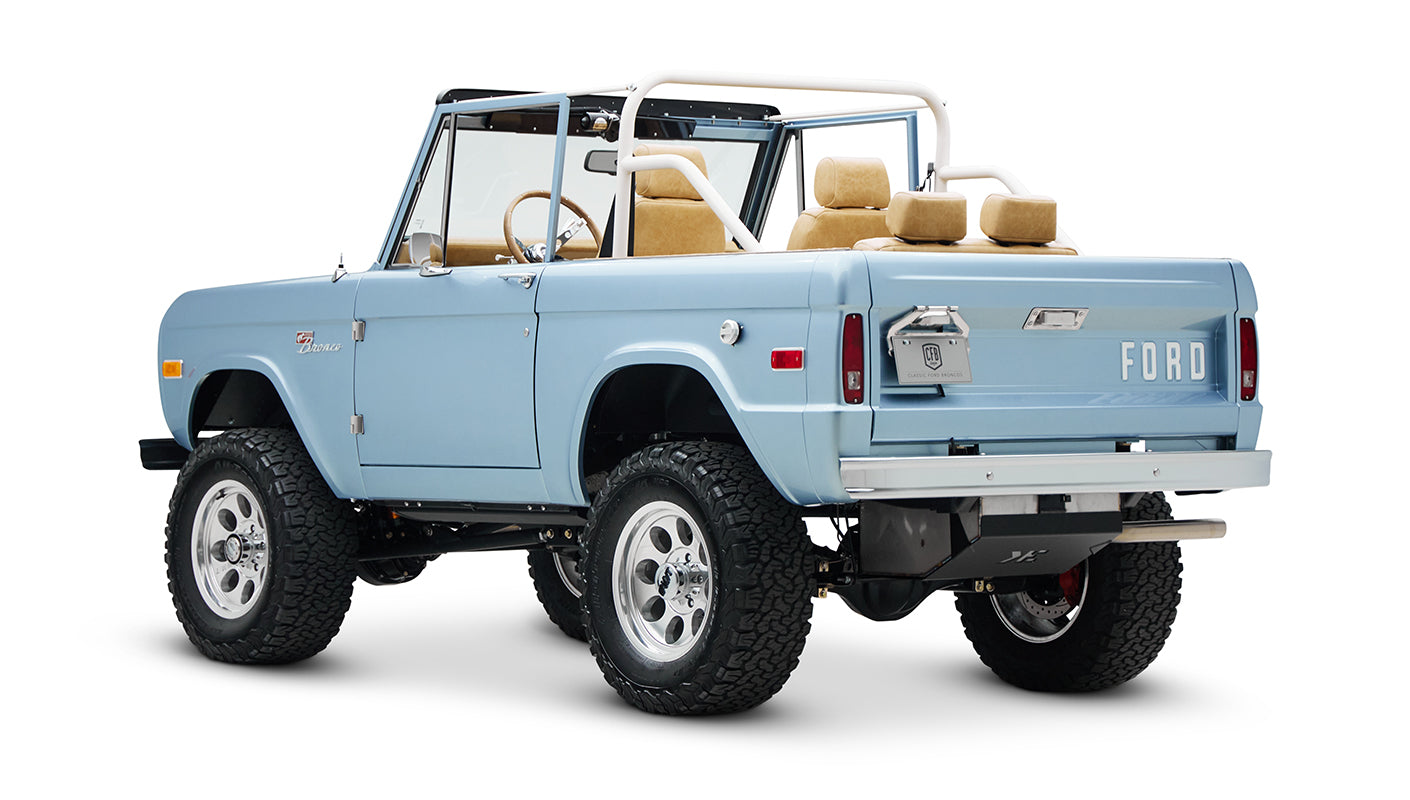 Classic Ford Bronco Ford Bronco 1966 Brittany Blue Coyote Series series