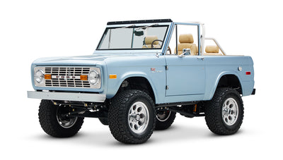 Classic Ford Bronco Ford Bronco 1966 Brittany Blue Coyote Series series