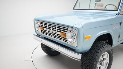 Classic Ford Bronco Ford Bronco 1966 Brittany Blue Coyote Series series