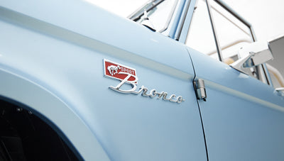 Classic Ford Bronco Ford Bronco 1966 Brittany Blue Coyote Series series