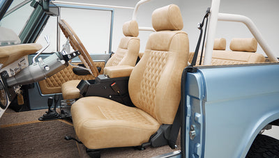 Classic Ford Bronco Ford Bronco 1966 Brittany Blue Coyote Series series