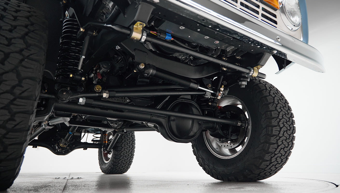Classic Ford Bronco Ford Bronco 1966 Brittany Blue Coyote Series series