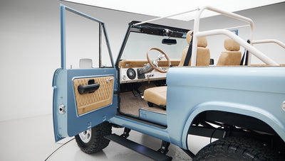 Classic Ford Bronco Ford Bronco 1966 Brittany Blue Coyote Series series