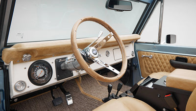 Classic Ford Bronco Ford Bronco 1966 Brittany Blue Coyote Series series