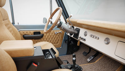 Classic Ford Bronco Ford Bronco 1966 Brittany Blue Coyote Series series