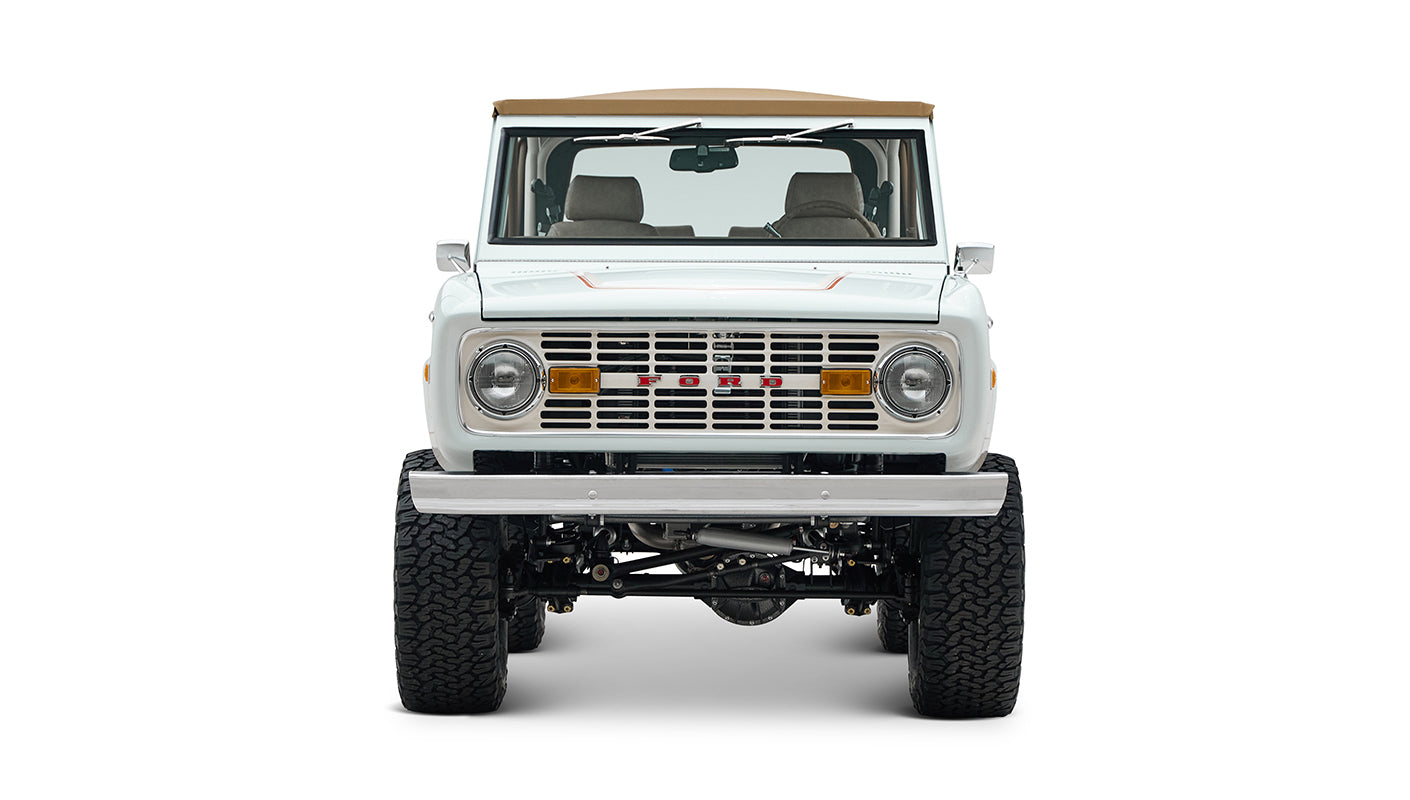 Classic Ford Bronco Ford Bronco 1973 Diamond Blue Coyote Series12 series