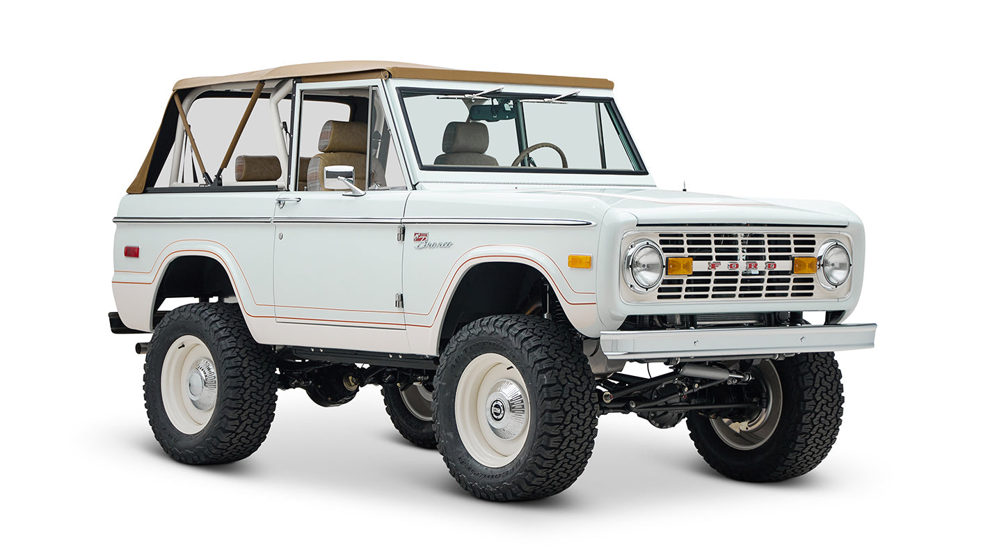 Classic Ford Bronco Ford Bronco 1973 Diamond Blue Coyote Series14 series