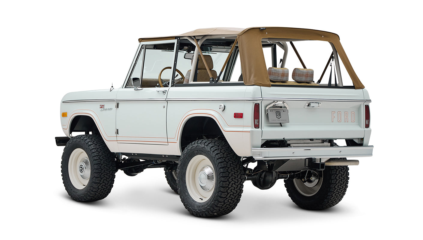 Classic Ford Bronco Ford Bronco 1973 Diamond Blue Coyote Series18 series