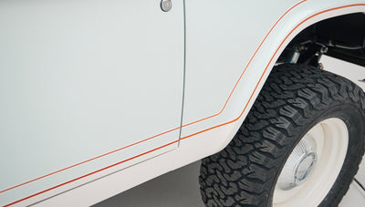 Classic Ford Bronco Ford Bronco 1973 Diamond Blue Coyote Series35 series