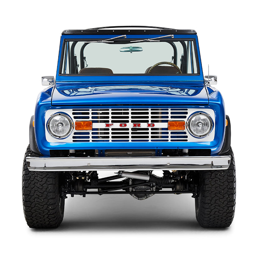 Classic Ford Bronco front view