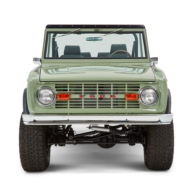 Classic Ford Bronco front view