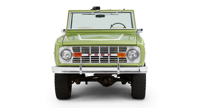 Classic Ford Bronco front view