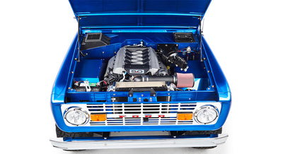 Classic Ford Bronco engine bay