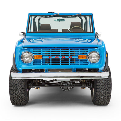 Classic Ford Bronco front view