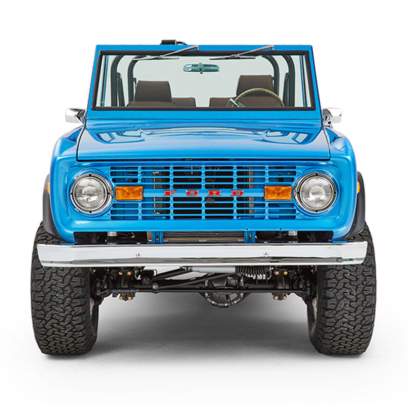 Classic Ford Bronco front view