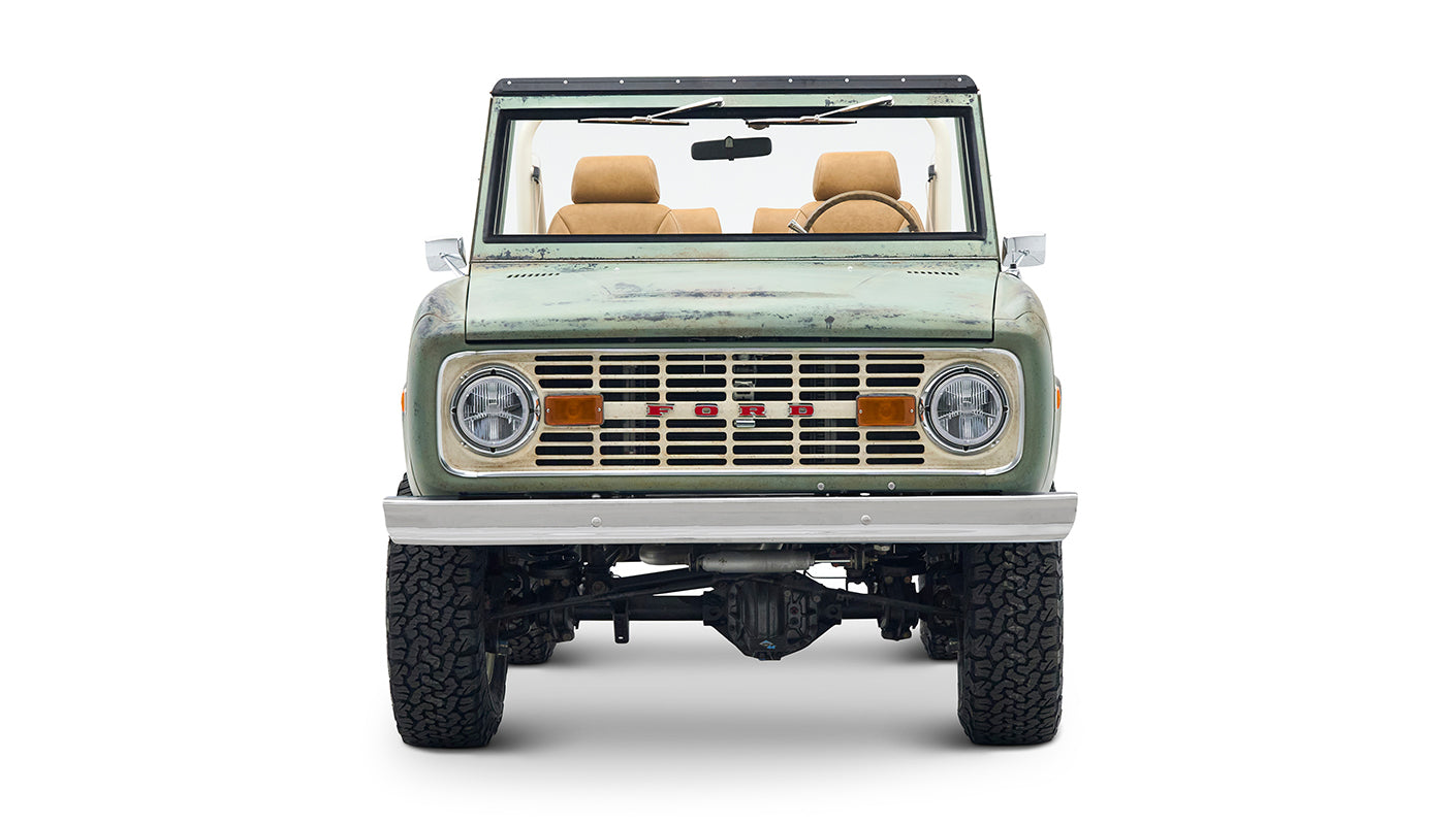 Classic Ford Bronco Green Patina series