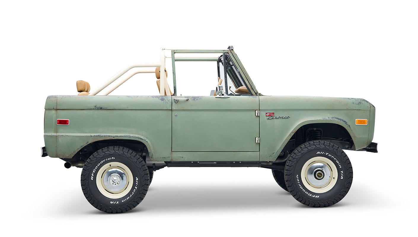 Classic Ford Bronco Green Patina series