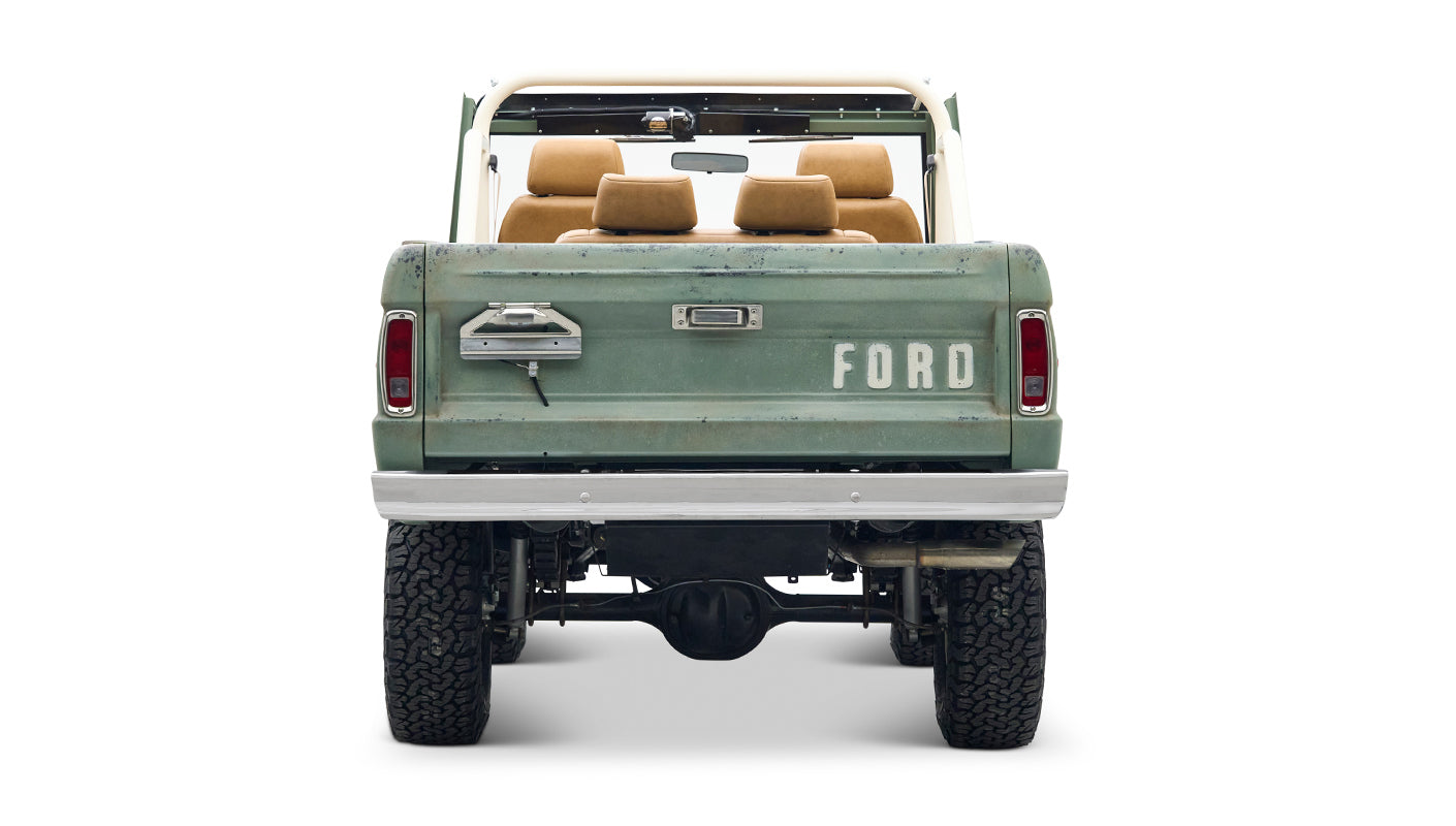Classic Ford Bronco Green Patina series