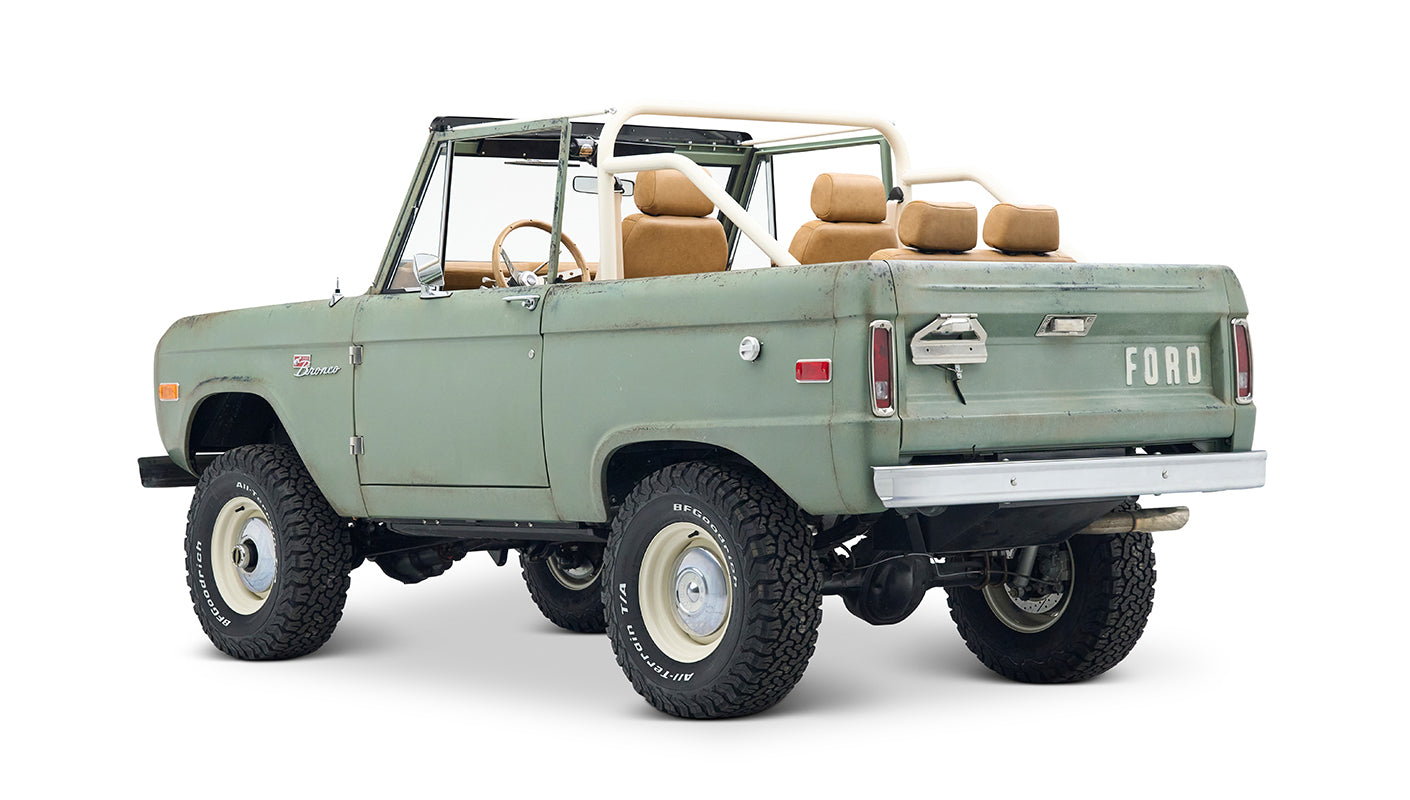 Classic Ford Bronco Green Patina series