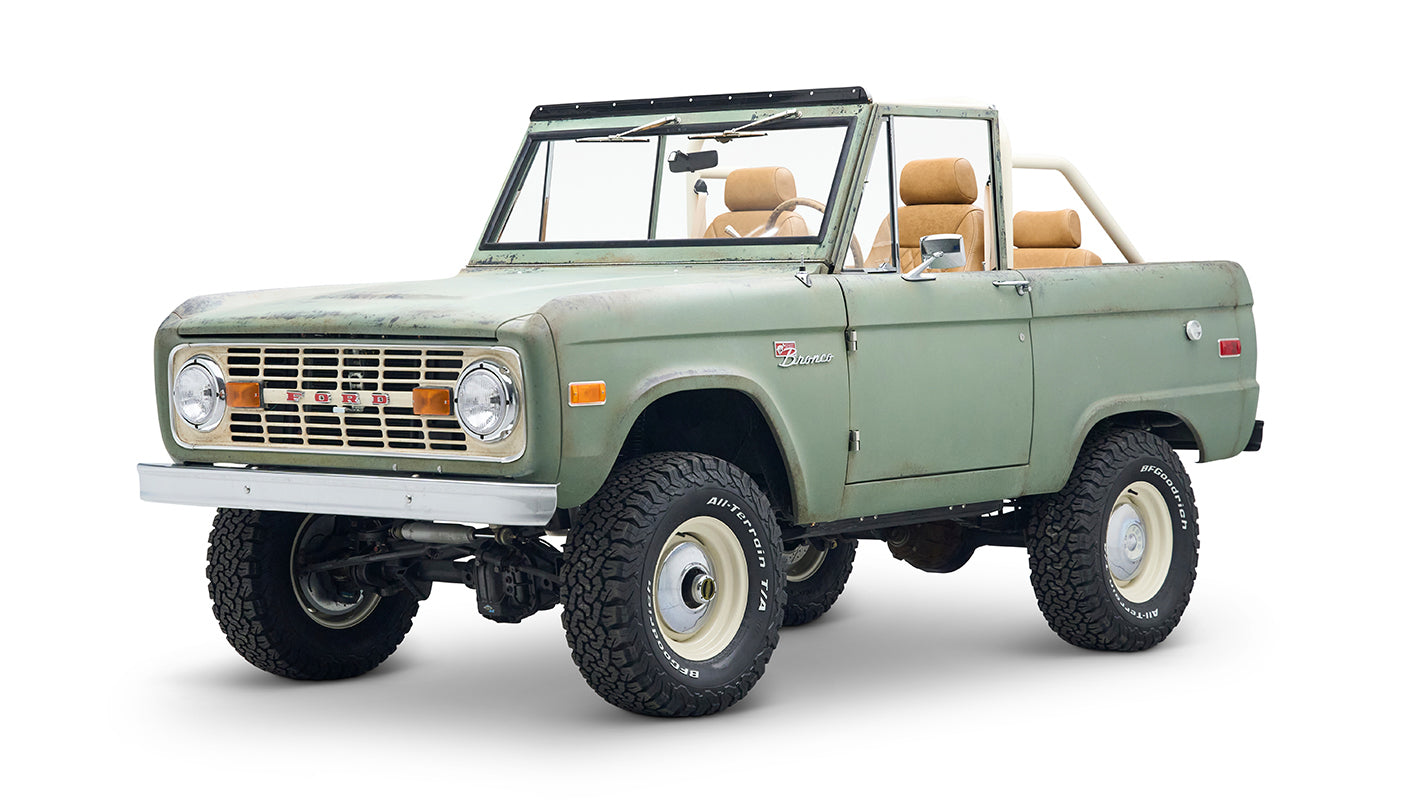 Classic Ford Bronco Green Patina series