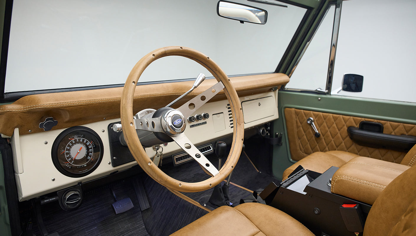 Classic Ford Bronco Green Patina series