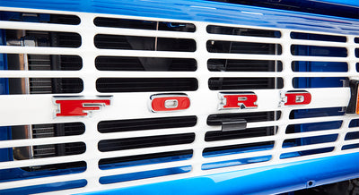 Classic Ford Bronco front grille
