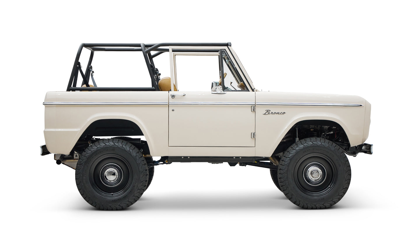 Classic Ford Bronco engine bay