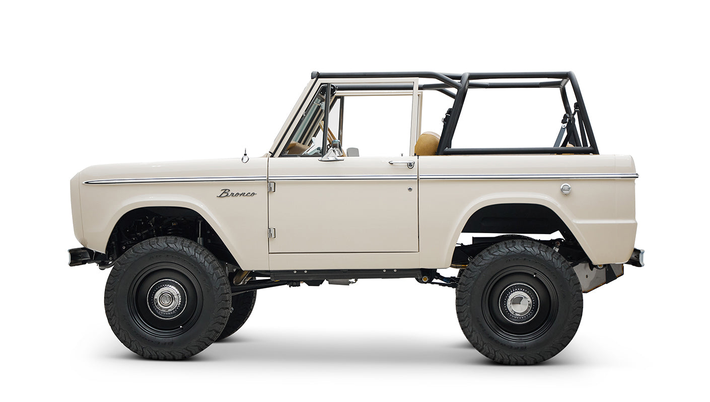 Classic Ford Bronco engine bay