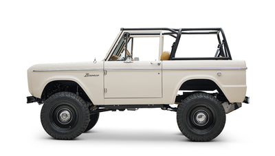 Classic Ford Bronco engine bay