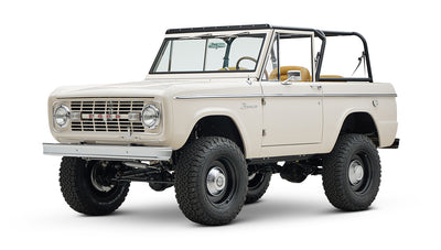 Classic Ford Bronco engine bay