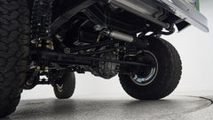 Undercarriage suspension and tire of a Classic Ford Bronco