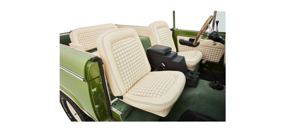 Classic Ford Bronco interior