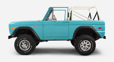 Turquoise Ford Bronco