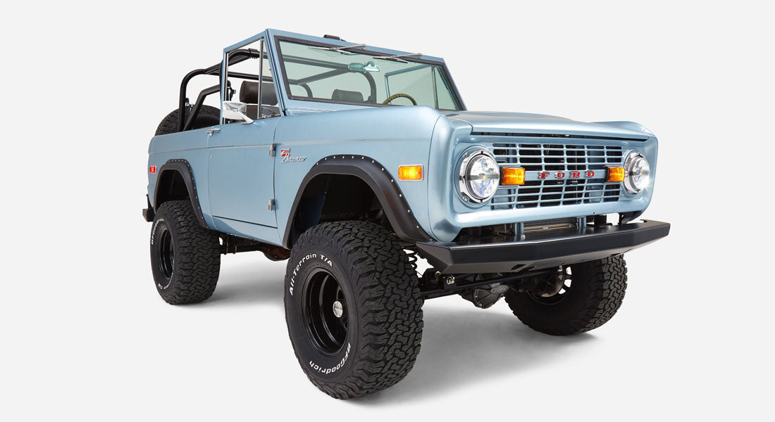Brittany Blue Ford Bronco