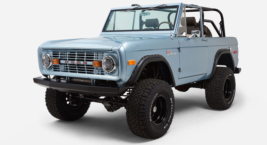Brittany Blue Ford Bronco