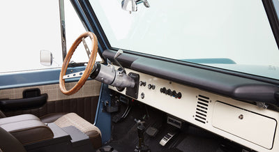 bronco wood steering wheel