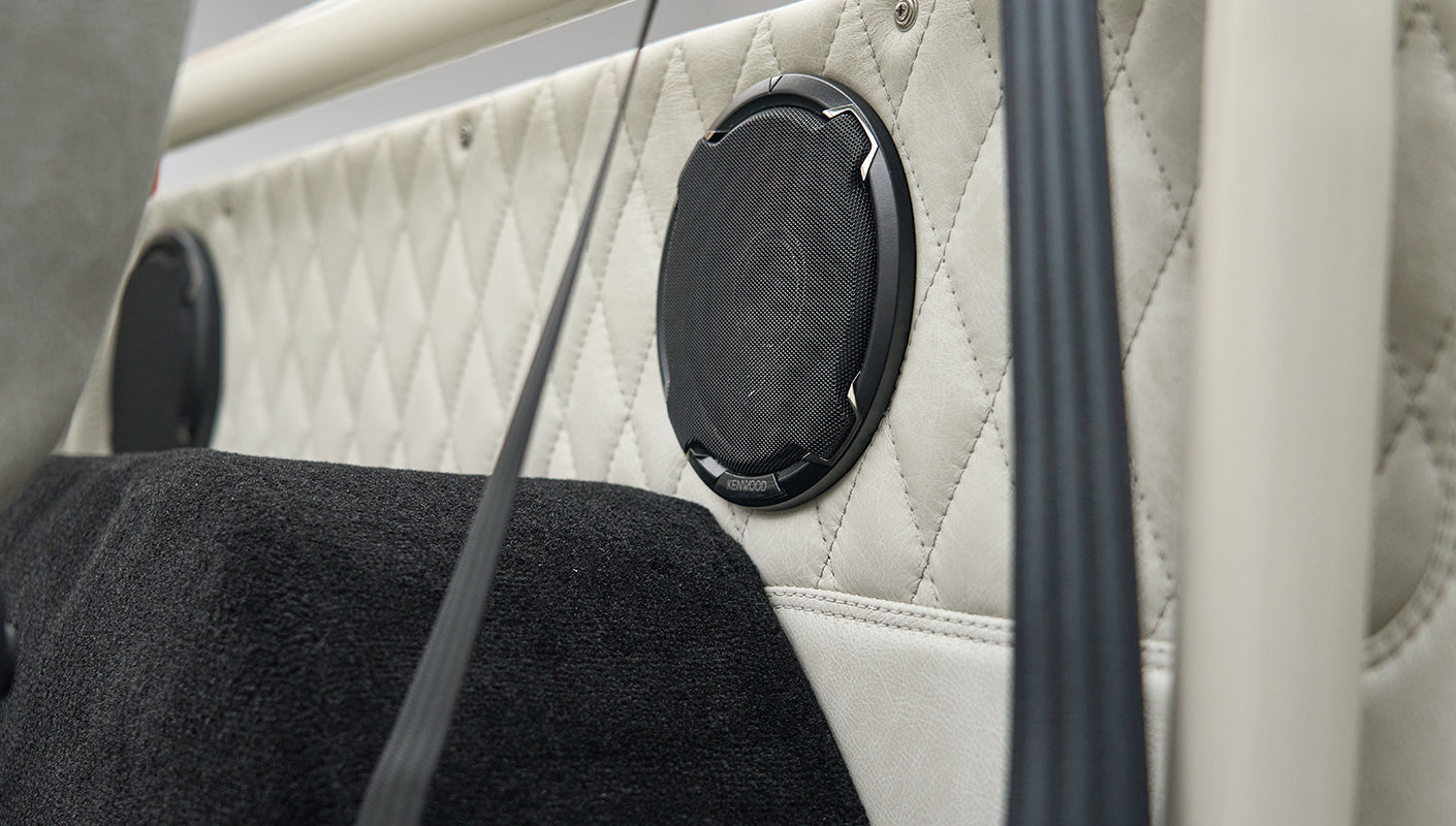 Classic Ford Bronco interior