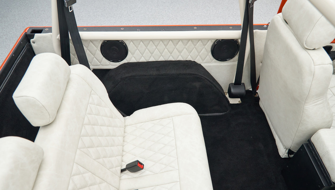 Classic Ford Bronco interior
