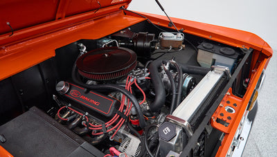 Classic Ford Bronco interior