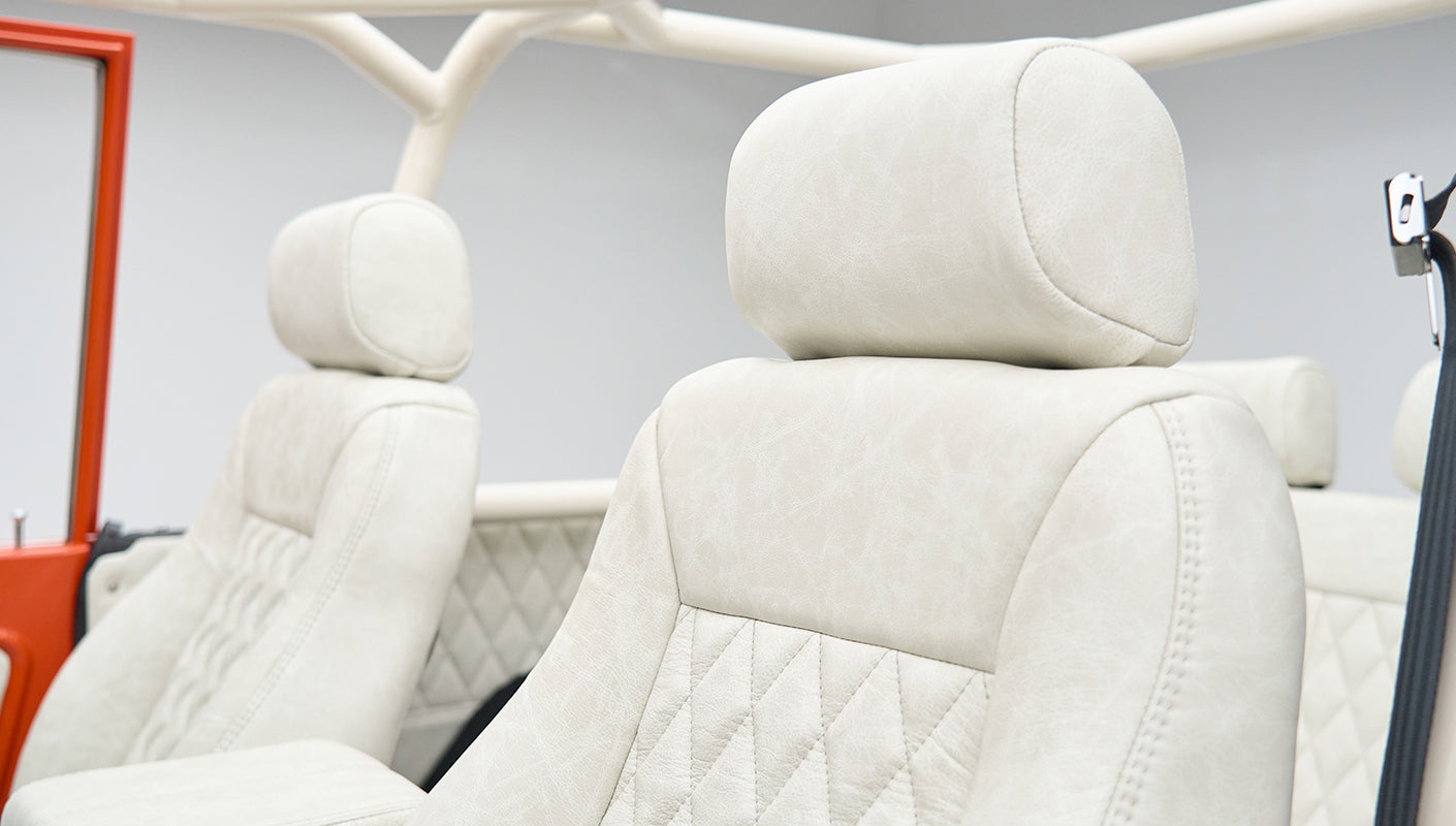Classic Ford Bronco interior