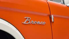 Classic Ford Bronco interior