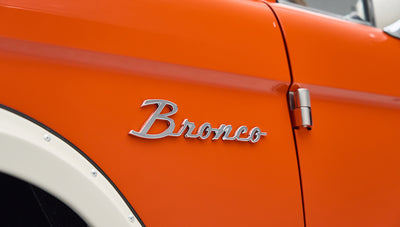 Classic Ford Bronco interior