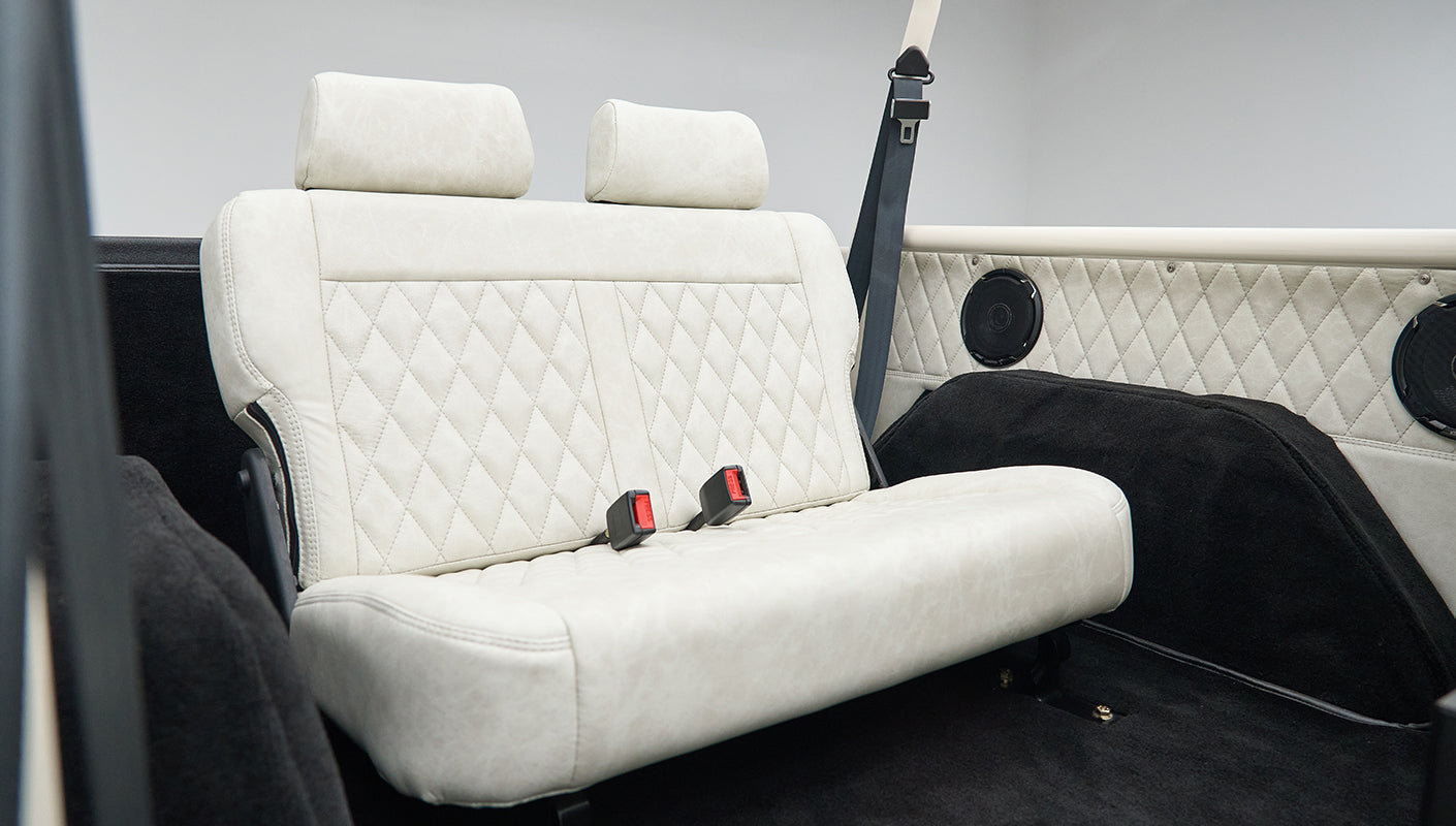 Classic Ford Bronco interior