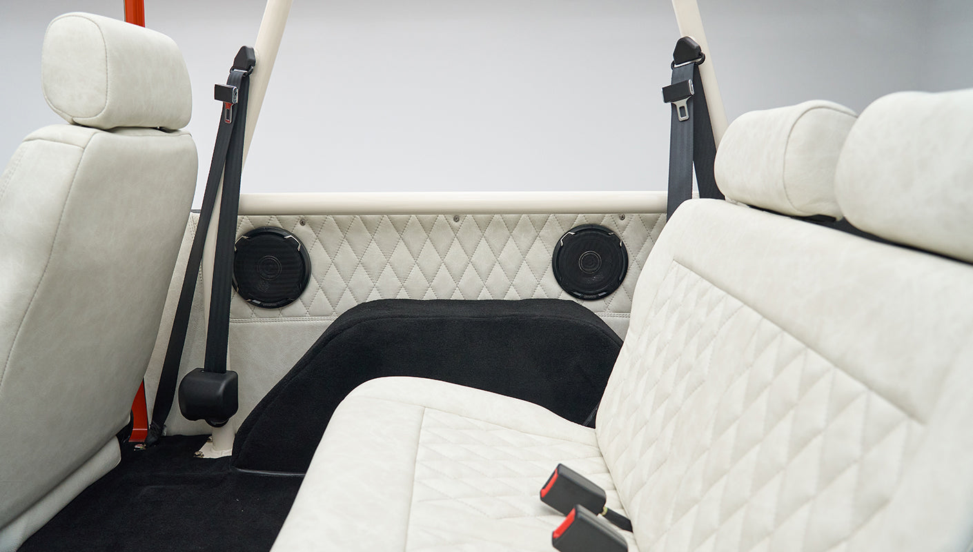 Classic Ford Bronco interior