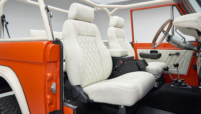 Classic Ford Bronco interior