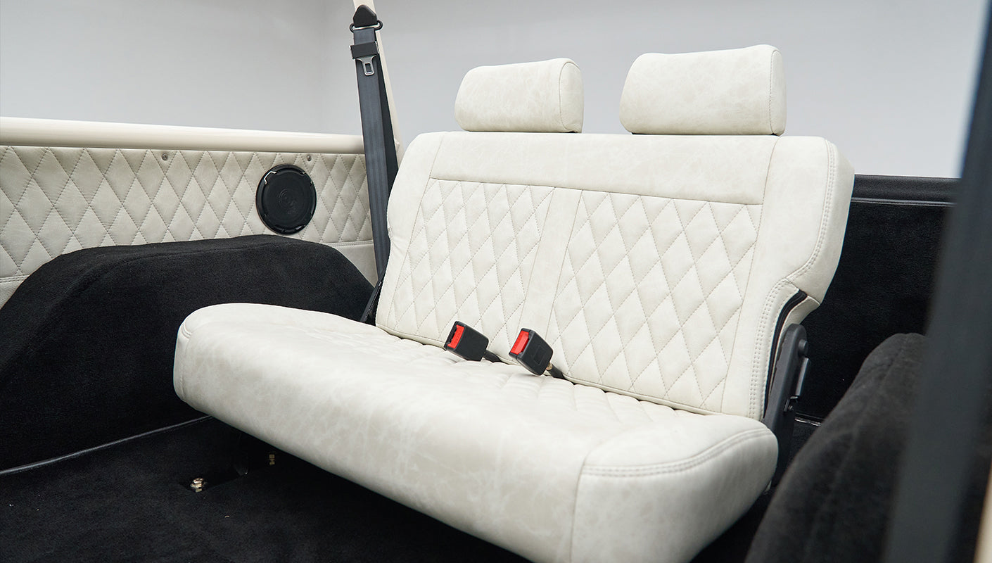Classic Ford Bronco interior