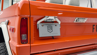 Classic Ford Bronco interior
