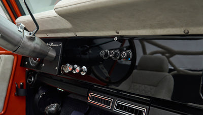 Classic Ford Bronco interior